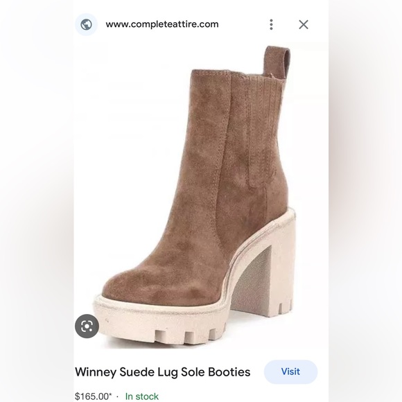 Gianni Bini Shoes Gianni Bini Winney Lug Sole Booties 75 Poshmark